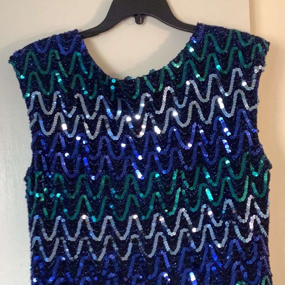 Sequined Tank Top